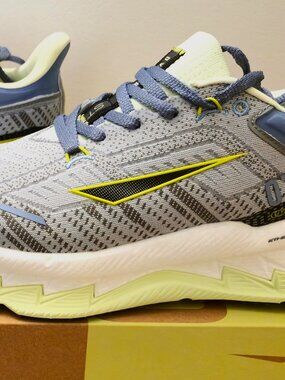 OTIVM Footwear OverDrive Running Sneaker Grey/Lime/Blue Men's Size 9 BNWB